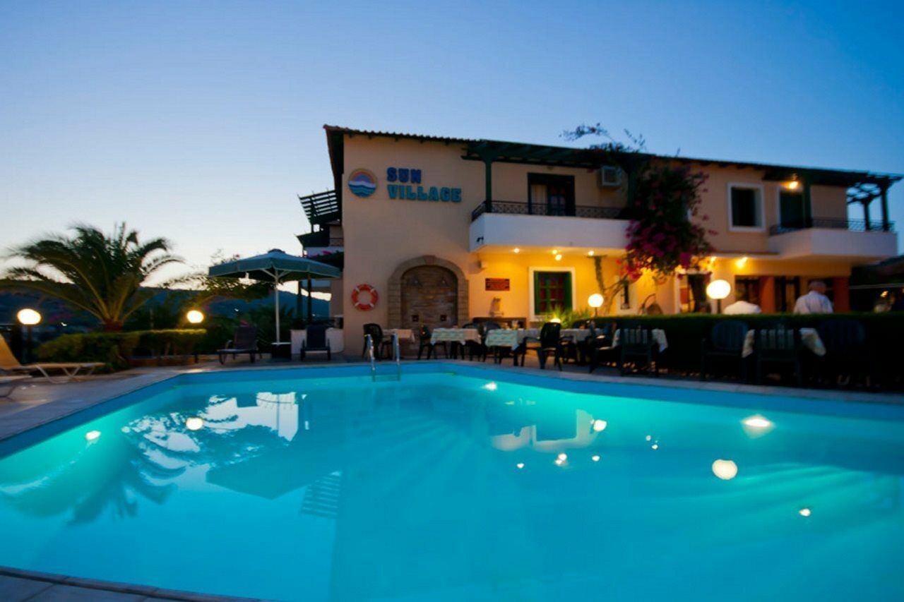 Sun Village Hotel Apartments Megas Limnionas Exterior photo
